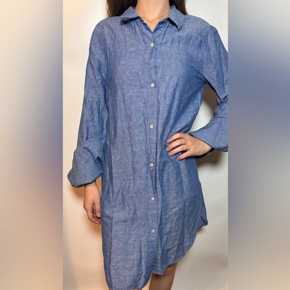 J. Crew Tops - Original J Crew Beachwear Linen Size: Medium